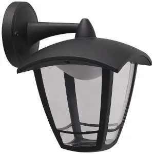 TORO 230V IP44 8W LED Coach Lantern with Adjustabl
