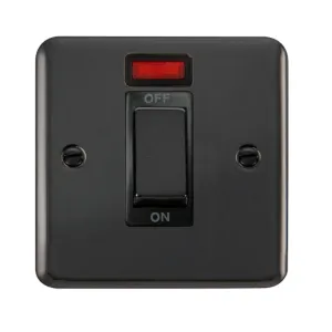Deco Plus - 50A 1 Gang Double Pole Switch With Neo