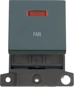 20A DP INGT SW+NEON BK "FAN"