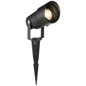 230V IP65 GU10 Spike Light - Black