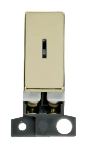2 Way Ingot 10AX Keyswitch - Brass
