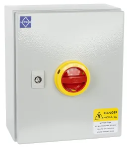 LEWDEN Steel fused switch 100A 4P AC23