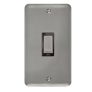 Deco Plus - 50A 2 Gang Double Pole Switch (Vertica