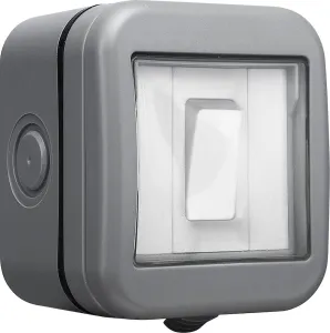 IP55 WEATHERPROOF SINGLE SWITCH, 10AX