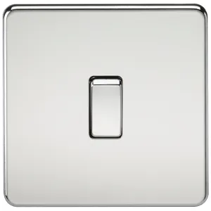 20A 1G DP Switch - Polished Chrome