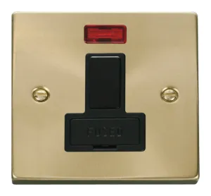 13A Fused Switched Connection Unit With Neon - Bla