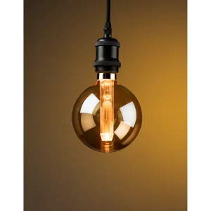 LUNA 230V 3W ES LED Globe Retro Lamp 1800K