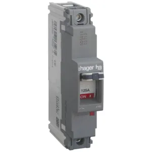 MCCB h3 x160 TM 1x125A 25kA