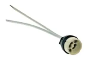 CERAMIC DOUBLE INSULATED GU10 LAMP HOLDER, 30CM TE