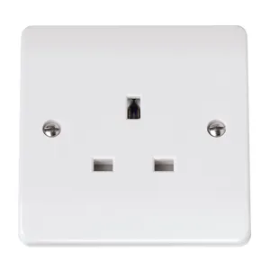 13A 1 GANG 3 PIN SAFETY SHUTTER UNSWITCHED SOCKET