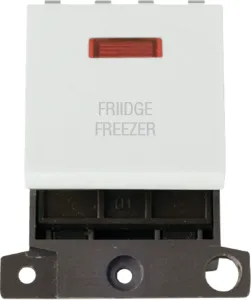 20A DP  SW+NEON WH "FRIDGE FREEZER"