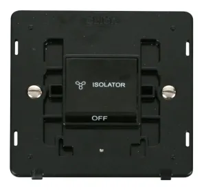 10A 3 POLE FAN ISOLATION PLATE SWITCH