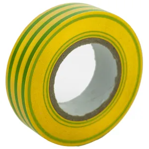 YELLOW/GREEN INSULATION TAPE 19MM X 20M REEL