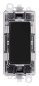 20AX Double Pole Indicator Switch Module - Black -