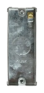 1 Gang Architrave K/O Box - 25mm Deep