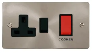 Define - 50A Cooker Control Unit - Red/Black Rocke
