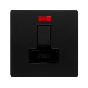 13A SWITCHED FUSED CONNECTION UNIT WITH NEON - MAT