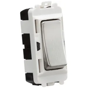 20AX 2 way SP grid module - brushed chrome