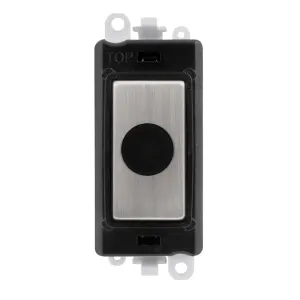 20A Flex Outlet Module - Black - Stainless Steel
