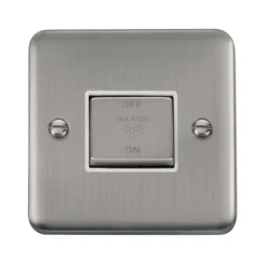 10A INGOT 3 POLE FAN ISOLATION PLATE SWITCH