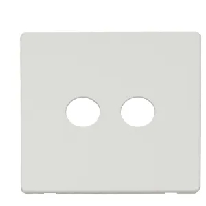 TWIN CO-AXIAL SKT PLATE - MW