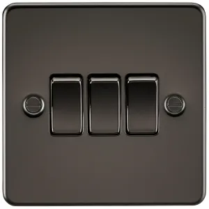10AX 3G 2-way Switch - Gunmetal