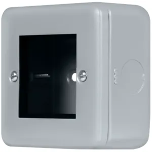 METAL CLAD PRO 1 GANG NEW MEDIA UNFURNISHED PLATE
