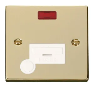 13A Fused Connection Unit With Flex Outlet & Neon