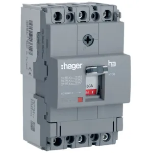 MCCB h3 x160 TM 3x160A 18kA