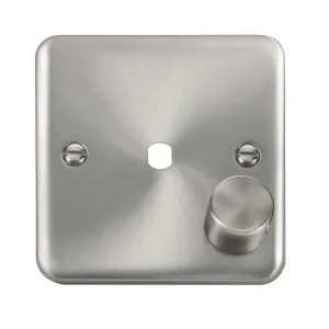 1 Gang Dimmer Plate & Knob (650W Max) - 1 Aperture