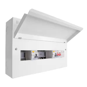 14 Way Elucian High Integrity Metal Consumer Unit