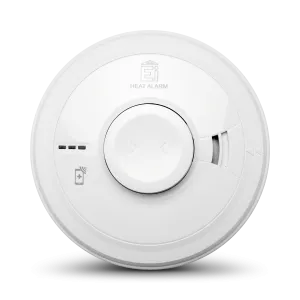 Aico Heat Alarm. 230V with 10 Year Rechargeable Lithium Back-up. AudioLINK+. SmartLINK upgradeable