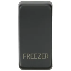 Switch cover "marked FREEZER" - anthracite