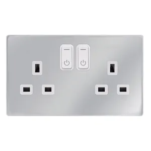 13A 2G RF SMART SOCKET DEFINITY CH PW