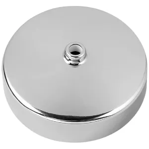 DECORATIVE CHROME CEILING ROSE 3IN 80MM DIAMETER B