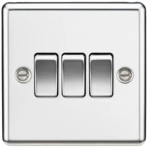 10AX 3G 2-way Switch - Polished Chrome