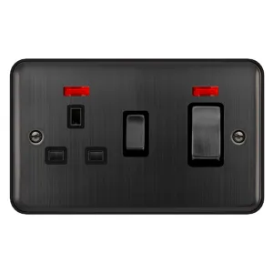 Deco Plus - 50A Cooker Control Unit With Neons - I
