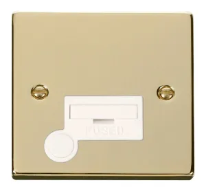 13A Fused Connection Unit With Flex Outlet - White