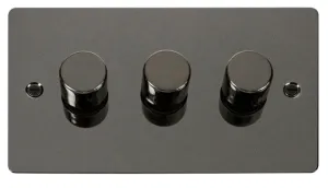 3 Gang 2 Way 400Va Dimmer Switch