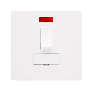 13A SWITCHED FUSED CONNECTION UNIT WITH NEON - MET