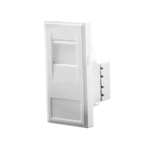 RJ45 CAT-6A OUTLET MODULE - WHITE