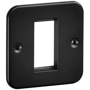 Metalclad 1G Modular Faceplate - Textured Sand Bla