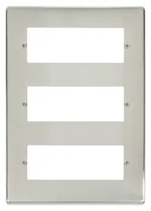 18 Minigrid Module Plate - St. Steel
