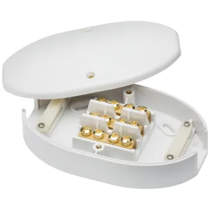 60A Junction Box 3-Terminal  - White