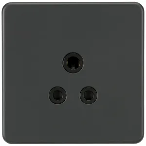 5A Unswitched Socket - Anthracite