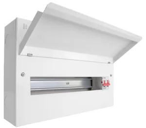 18 Way Elucian Metal Consumer Unit With 100A Mains