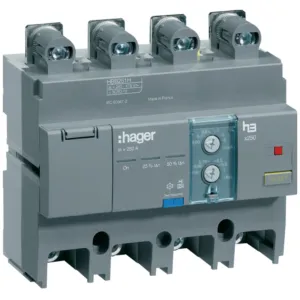 RCD add on x250 4P 250A Idn adj