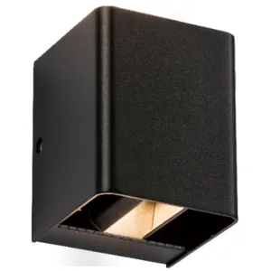 230V IP65 2 x 6W LED Adjustable Up and Down Wall L