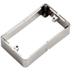 2G Surface Box - Brushed Chrome