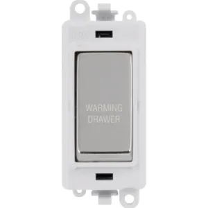 20AX Double Pole Switch Module - Polar White - Pol
